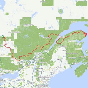 Quebec Bikepacking Traverse