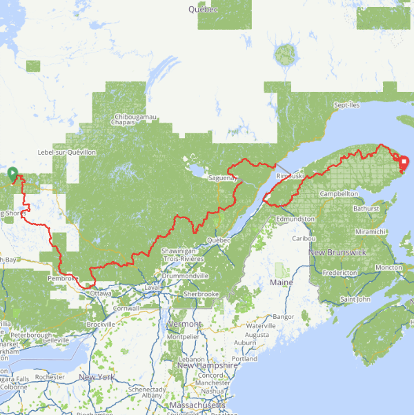 Read more about the article Quebec Bikepacking Traverse